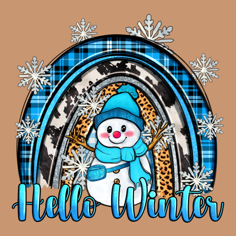 Hello Winter Rainbow Heavyweight Hoodie by Zillion Design Studio | Teevron