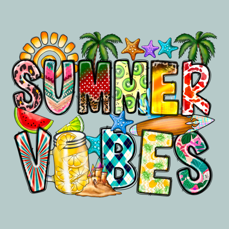 Summer Vibes Heavy Core Tee by CowhideDigitalArt | Teevron
