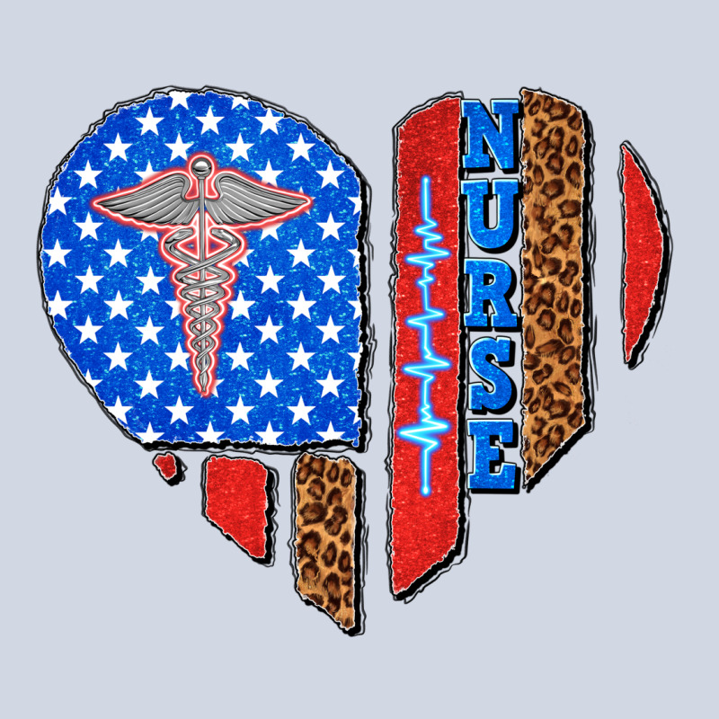 4th Of July Nurse Heart Flag Premium Sweatshirt by texasbilliewilder | Teevron