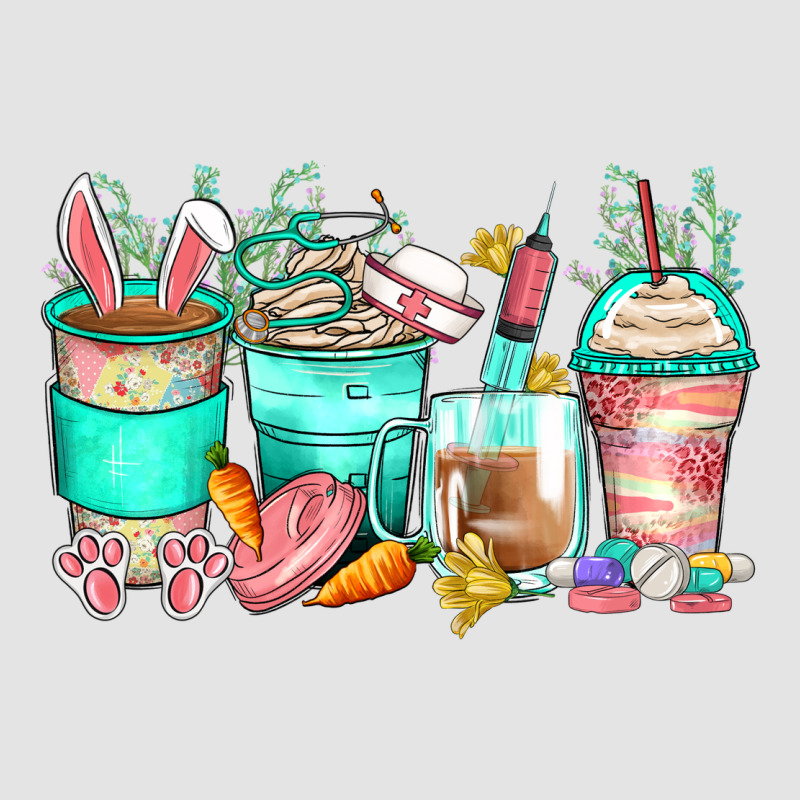 Easter Nurse Coffee Cups Premium Sweatshirt by Zillion Design Studio | Teevron
