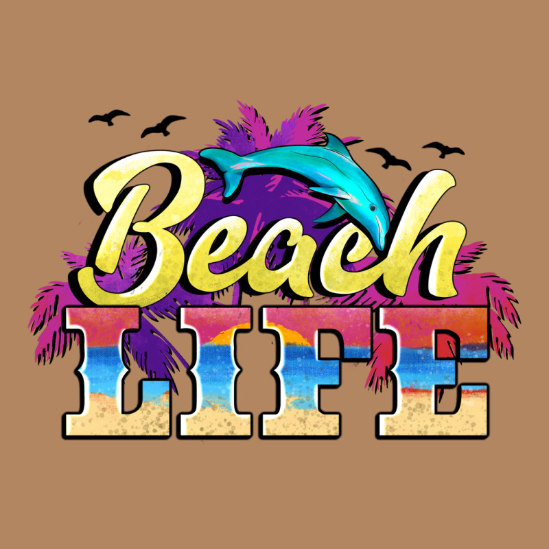 Beach Life Long Sleeve Tee by BarkalooDesign | Teevron
