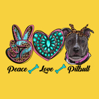 Peace Love Pitbull Premium Sweatshirt | Teevron