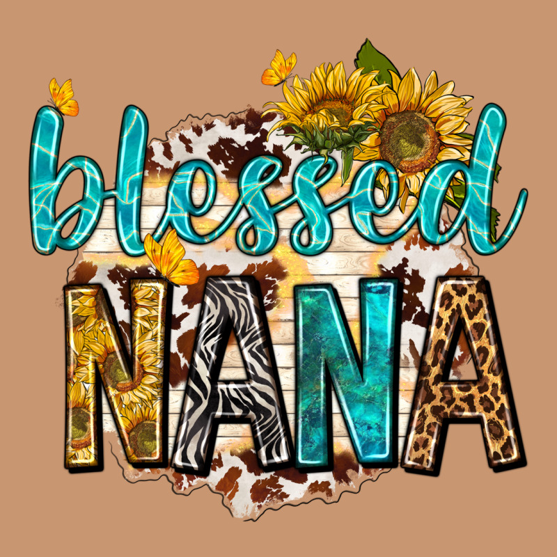 Blessed Nana With Sunflowers Heavyweight Hoodie by texasbilliewilder | Teevron