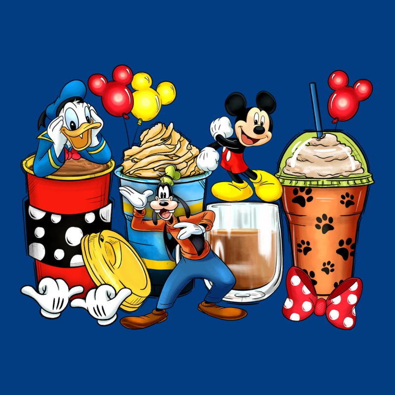 Cartoon Characters Coffee Cups Premium Sweatshirt by Zillion Design Studio | Teevron