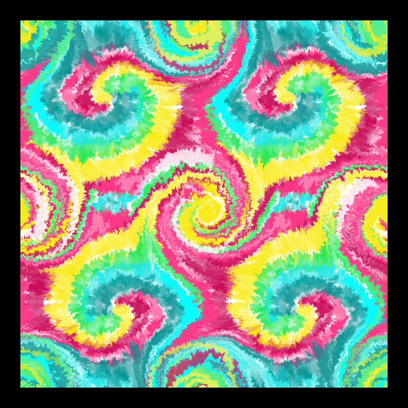 Tie Dye Seamless Pattern Urban Hoodie by BundleAndBundleShop | Teevron