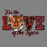 For The Love Of The Tigers Red Heavyweight Hoodie | Teevron