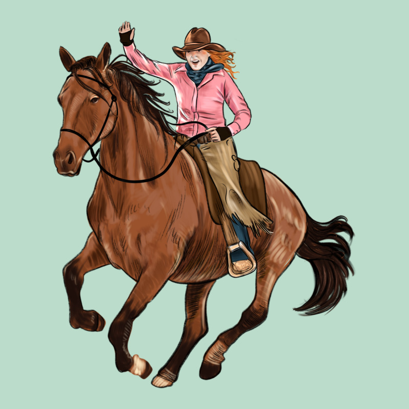 Cowgirl Premium Hoodie by Artiststas | Teevron