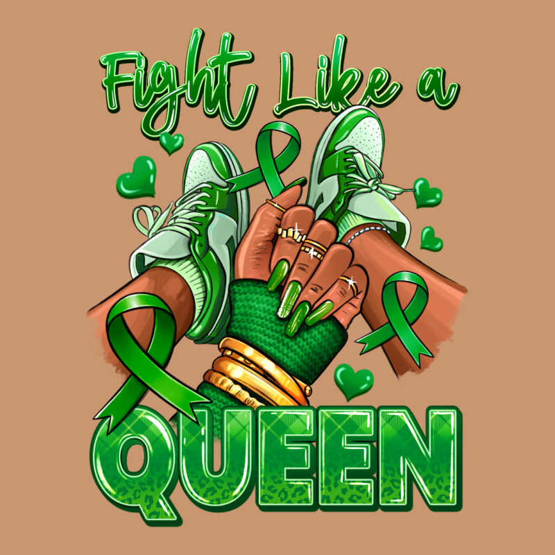 Green Ribbon Liver Cancer Afro Girl Sneakers Heavyweight Hoodie by RanaPortraitStore | Teevron