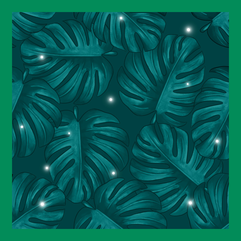 Tropical  Leaves Seamless Pattern Urban Hoodie by BundleAndBundleShop | Teevron
