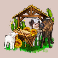 Jesus Holy Night Cows And Sunflowers Premium Hoodie | Teevron