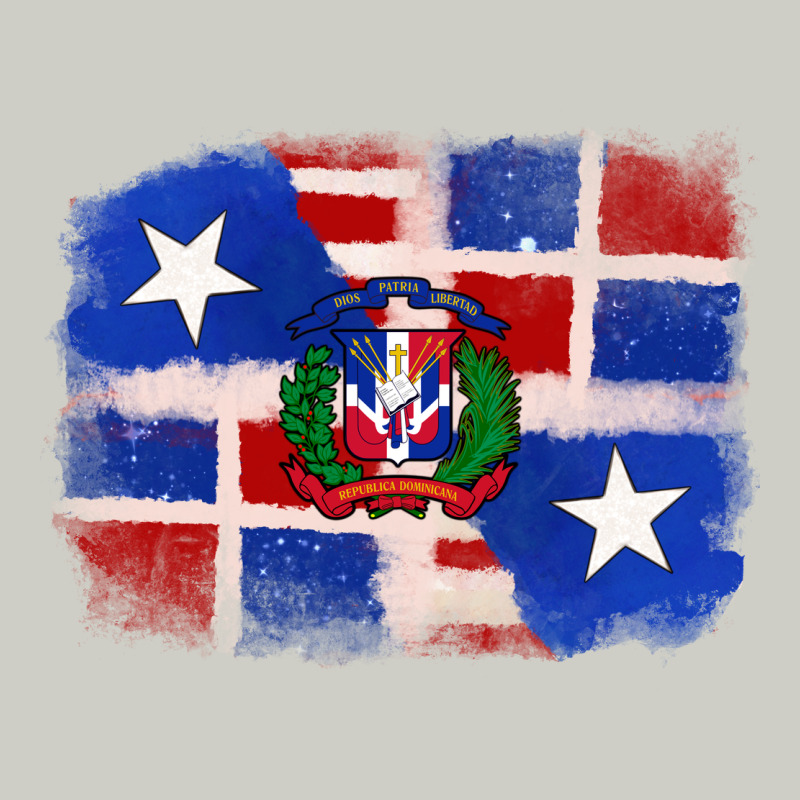 Dominican And Puerto Rico Flag Heavyweight Hoodie by texasbilliewilder | Teevron