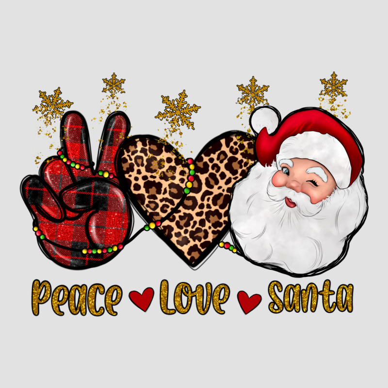 Peace Love Santa Premium Hoodie by JahusDesignShop | Teevron