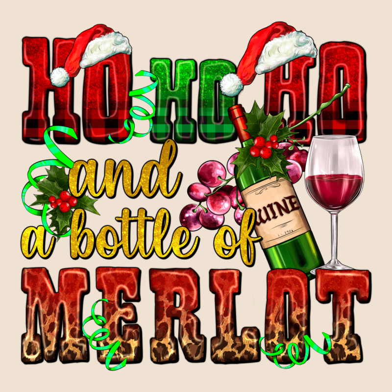 Ho Ho Ho And A Bottle Of Merlot Urban Hoodie by AdoDesignShop | Teevron