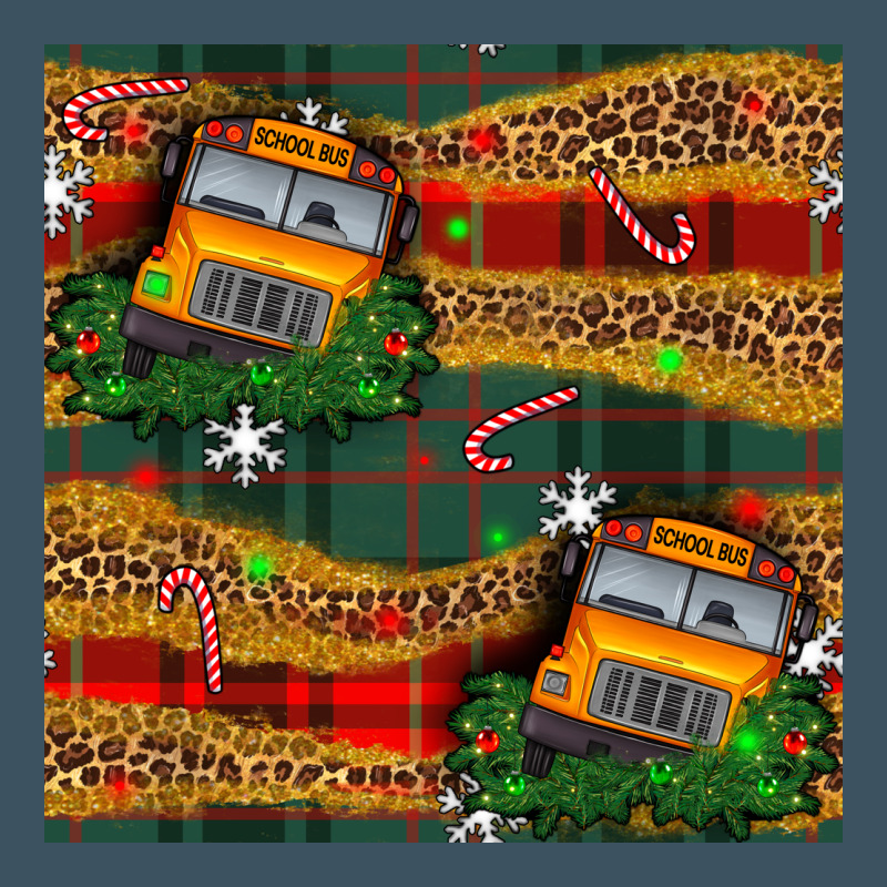 Christmas School Bus Seamless Pattern Urban Hoodie by BundleAndBundleShop | Teevron