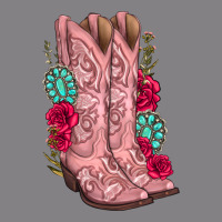 Floral Cowgirl Boots Heavyweight Hoodie | Teevron