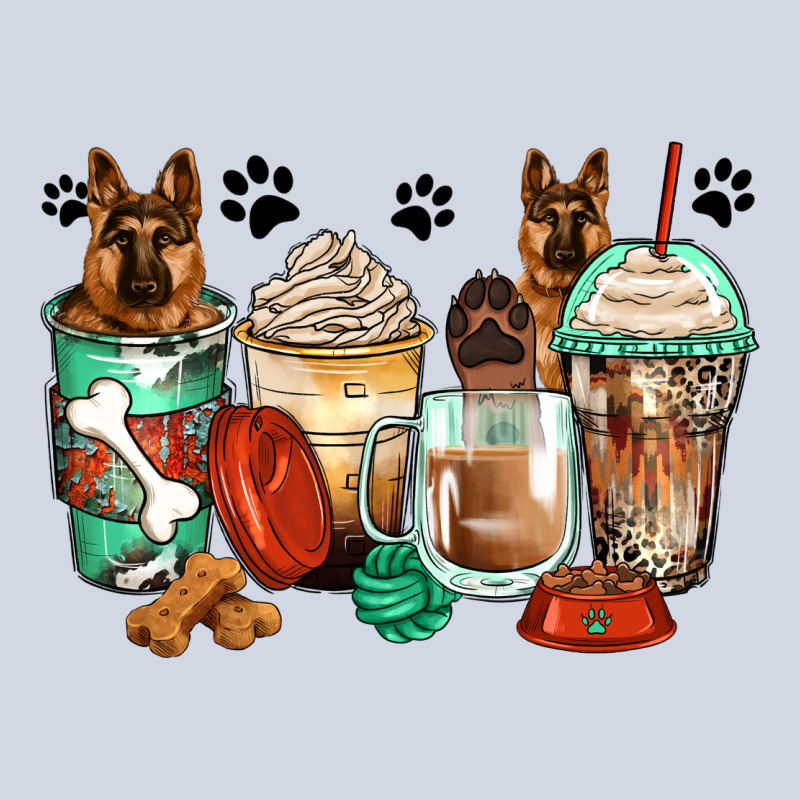 German Shepherds Coffee Cups Premium Sweatshirt by Zillion Design Studio | Teevron