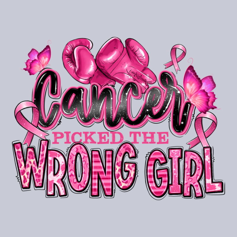 Cancer Picked The Wrong Girl Heavyweight Hoodie by RanaPortraitStore | Teevron