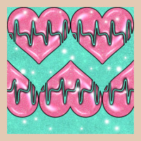 Nursing Heart Seamless Pattern Urban Hoodie | Teevron