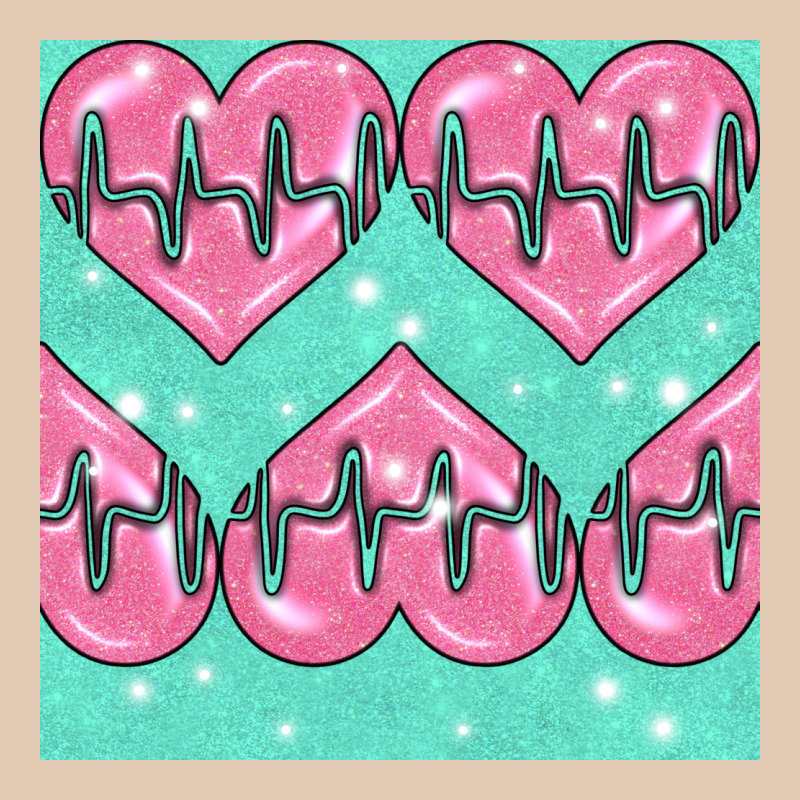Nursing Heart Seamless Pattern Urban Hoodie by BundleAndBundleShop | Teevron