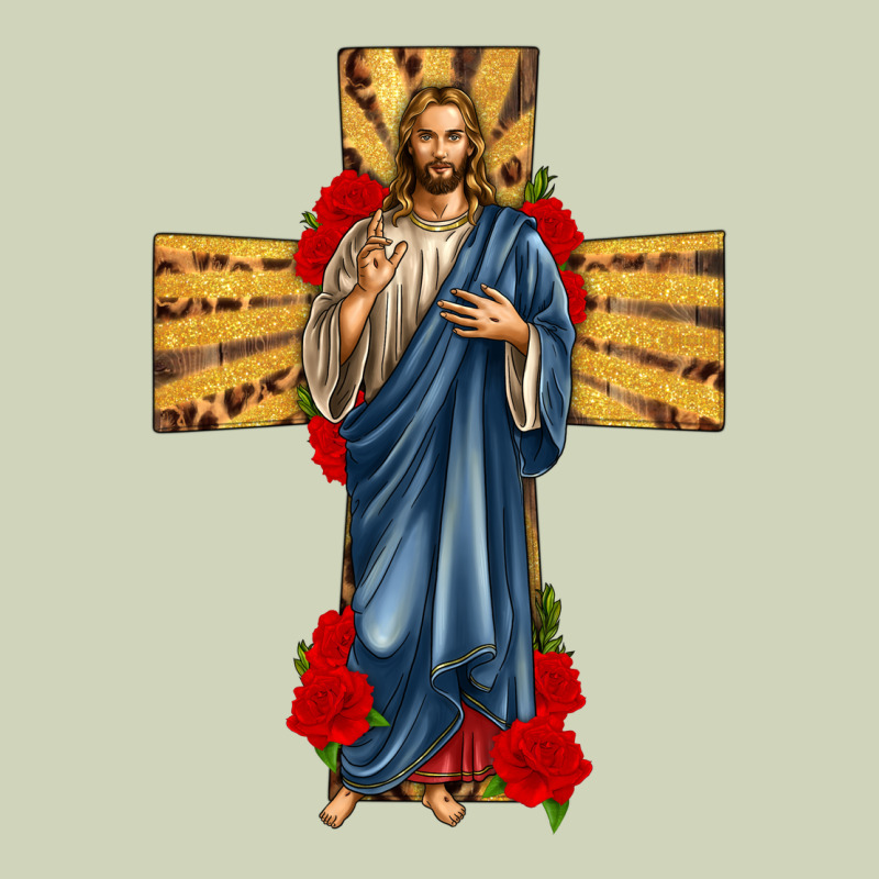 Jesus Christ Cross Heavyweight Hoodie by texasbilliewilder | Teevron