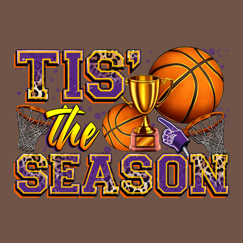 Tis' The Season Basketball Premium Sweatshirt by Zillion Design Studio | Teevron