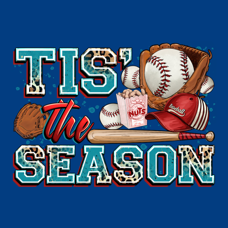 Tis' The Season Baseball Premium Sweatshirt by Zillion Design Studio | Teevron
