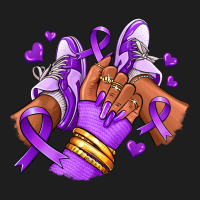 Domestic Violence Afro Girl Sneakers Heavyweight Hoodie | Teevron
