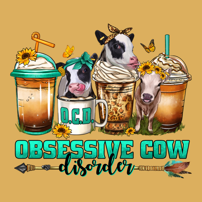 Ocd Obsessive Cow Disorder Coffee Cups Premium Hoodie by Jasminsmagicworld | Teevron