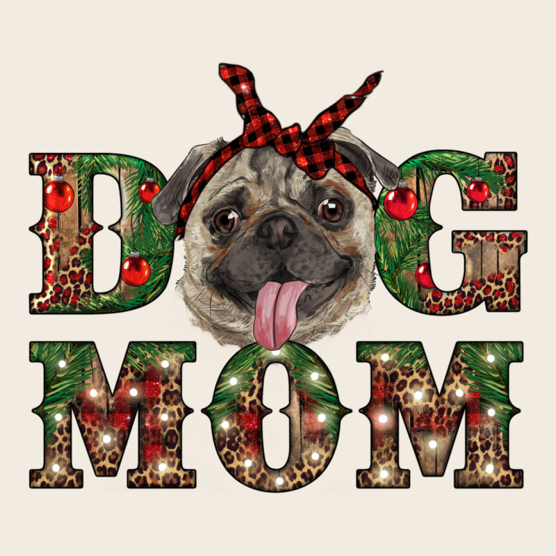 Christmas Pug Mom Premium Sweatshirt by RanaPortraitStore | Teevron