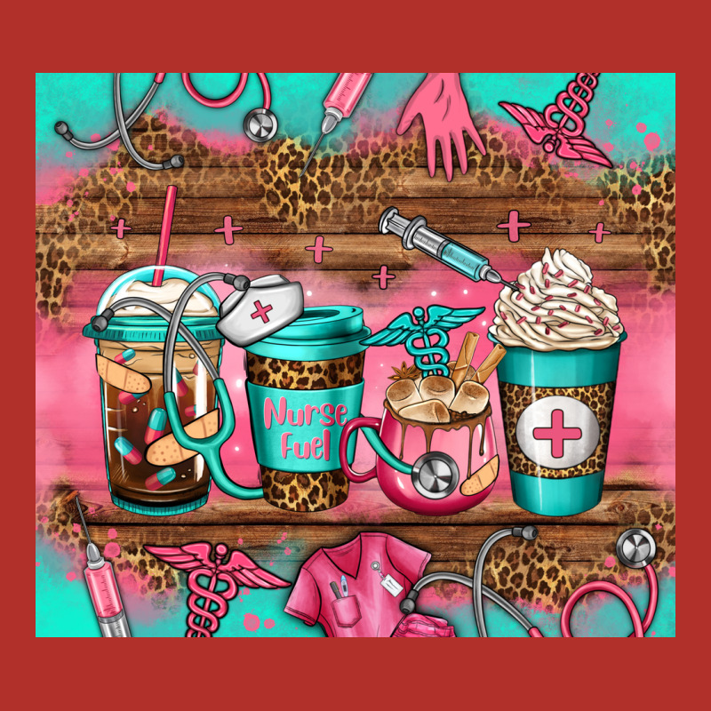 Nurse Fuel Coffee Cups Premium Hoodie by Jasminsmagicworld | Teevron
