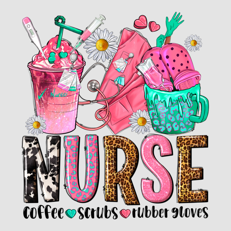 Nurse Coffee Scrubs Rubber Gloves Premium Sweatshirt by texasbilliewilder | Teevron