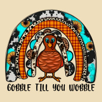 Gobble Till You Wobble Rainbow Premium Hoodie | Teevron