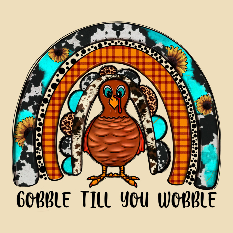 Gobble Till You Wobble Rainbow Premium Hoodie by JahusDesignShop | Teevron