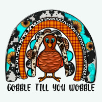 Gobble Till You Wobble Rainbow Premium Hoodie | Teevron