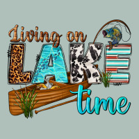 Living On Lake Time Heavyweight Hoodie | Teevron