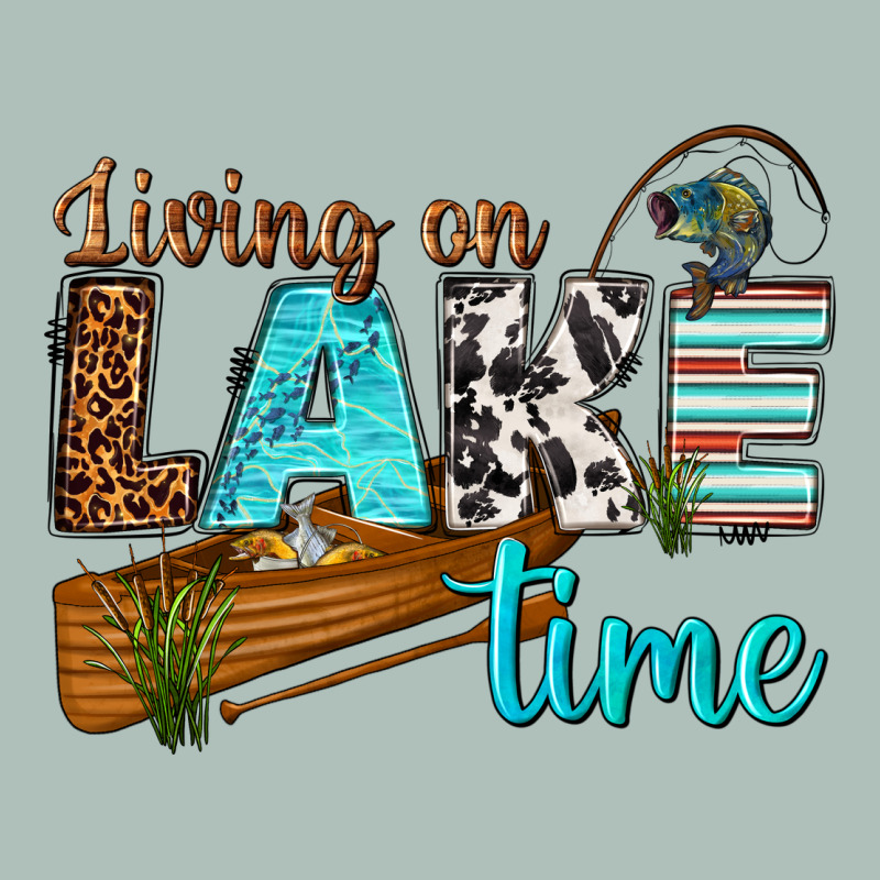 Living On Lake Time Heavyweight Hoodie by texasbilliewilder | Teevron