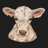Charolais Calf Heavyweight Hoodie | Teevron