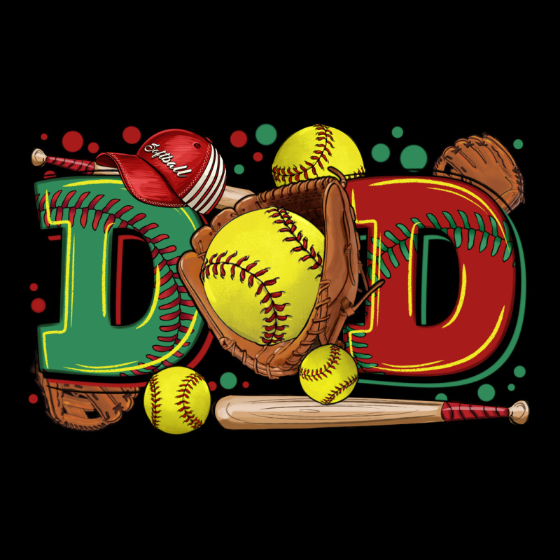 Dad Softball Premium Sweatshirt by Zillion Design Studio | Teevron