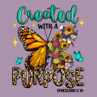 Created With A Purpose Ephesians 2 10 Heavyweight Hoodie | Teevron