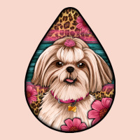 Shih Tzu Teardrop Earrings Urban Hoodie | Teevron