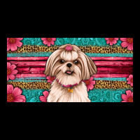 Shih Tzu License Plate Urban Hoodie | Teevron