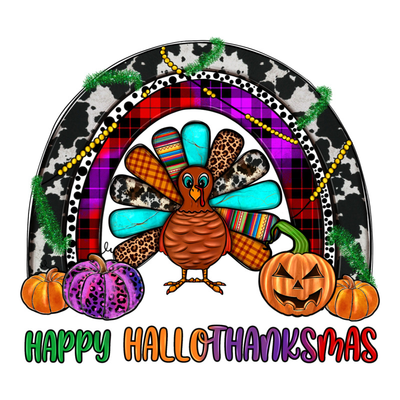 Happy Hallothanksmas Premium Hoodie by JahusDesignShop | Teevron