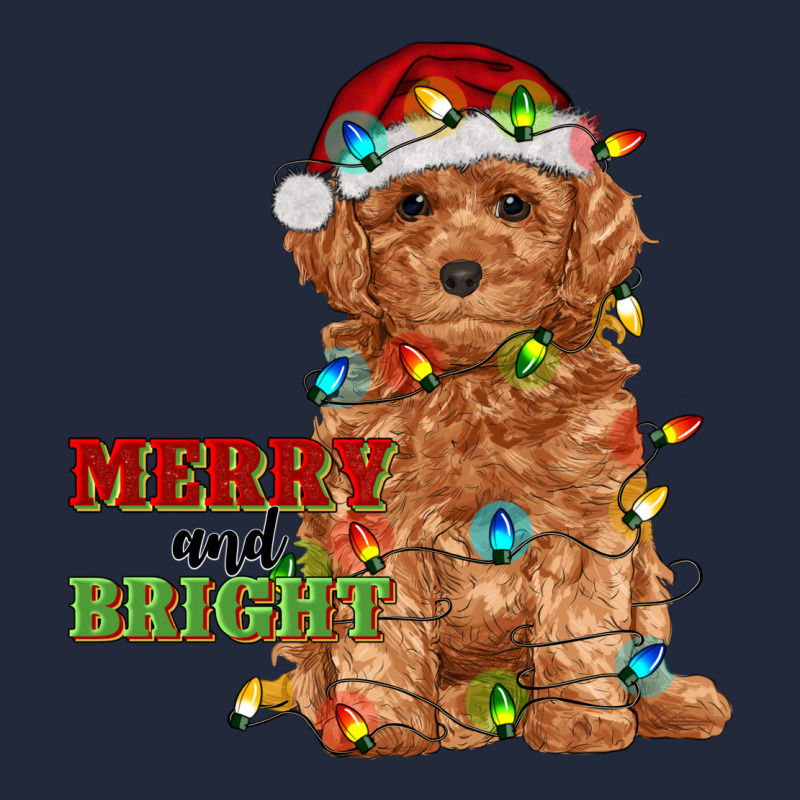 Merry And Bright Toy Poodle Premium Sweatshirt by RanaPortraitStore | Teevron