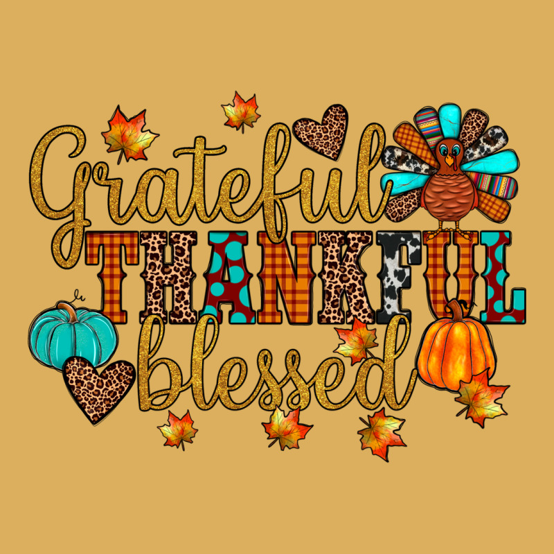 Grateful Thankful Blessed Premium Hoodie by JahusDesignShop | Teevron
