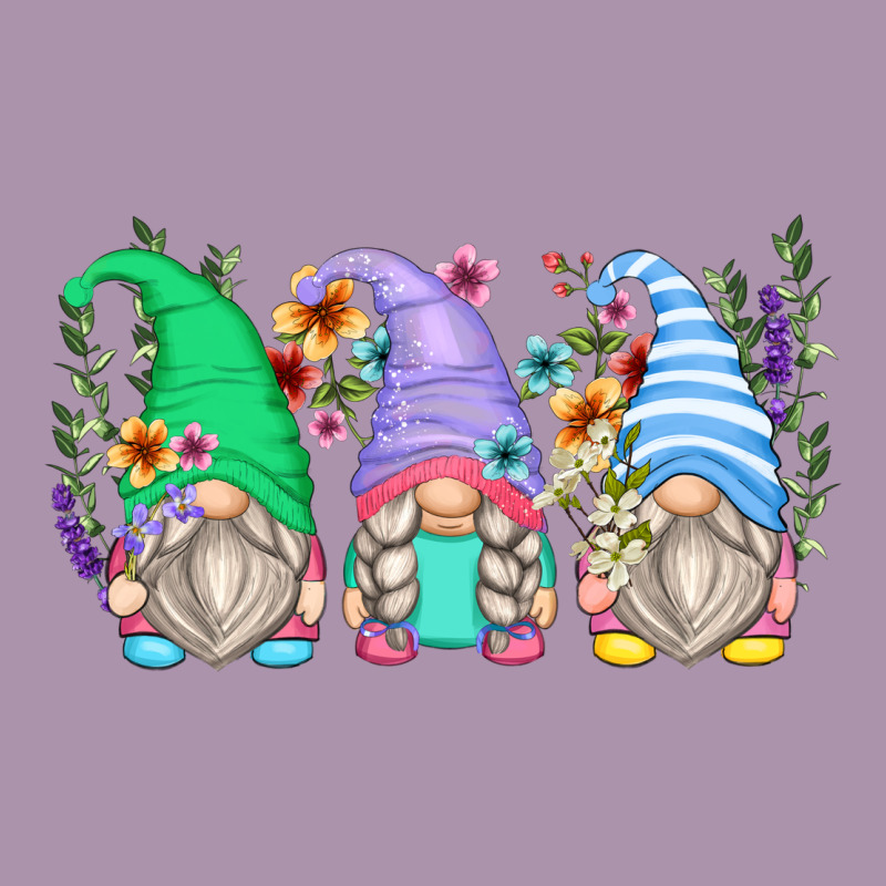 Floral Gnomes Heavyweight Hoodie by Zillion Design Studio | Teevron