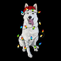 Christmas White Shepherd With Christmas Lights Premium Sweatshirt | Teevron