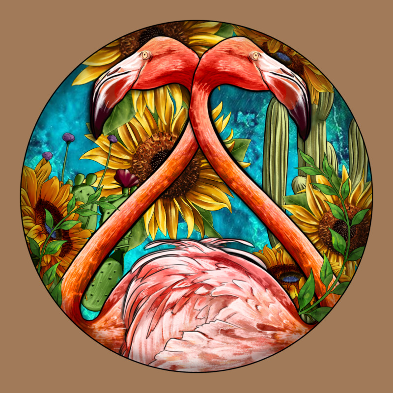Flamingos With Western Background Classic Tee by BarkalooDesign | Teevron