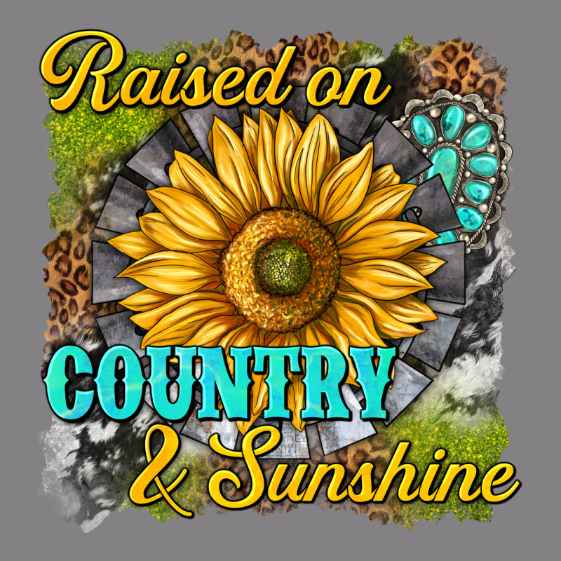 Raised On Country And Sunshine Heavyweight Hoodie by texasbilliewilder | Teevron