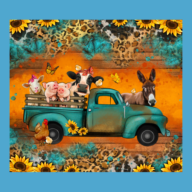 Farm Animals Truck Premium Hoodie by Jasminsmagicworld | Teevron