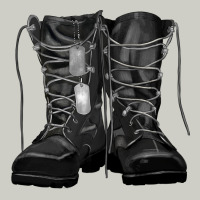 Soldier Boots Heavyweight Hoodie | Teevron